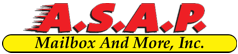 ASAP Mailbox Installations and Repair Logo